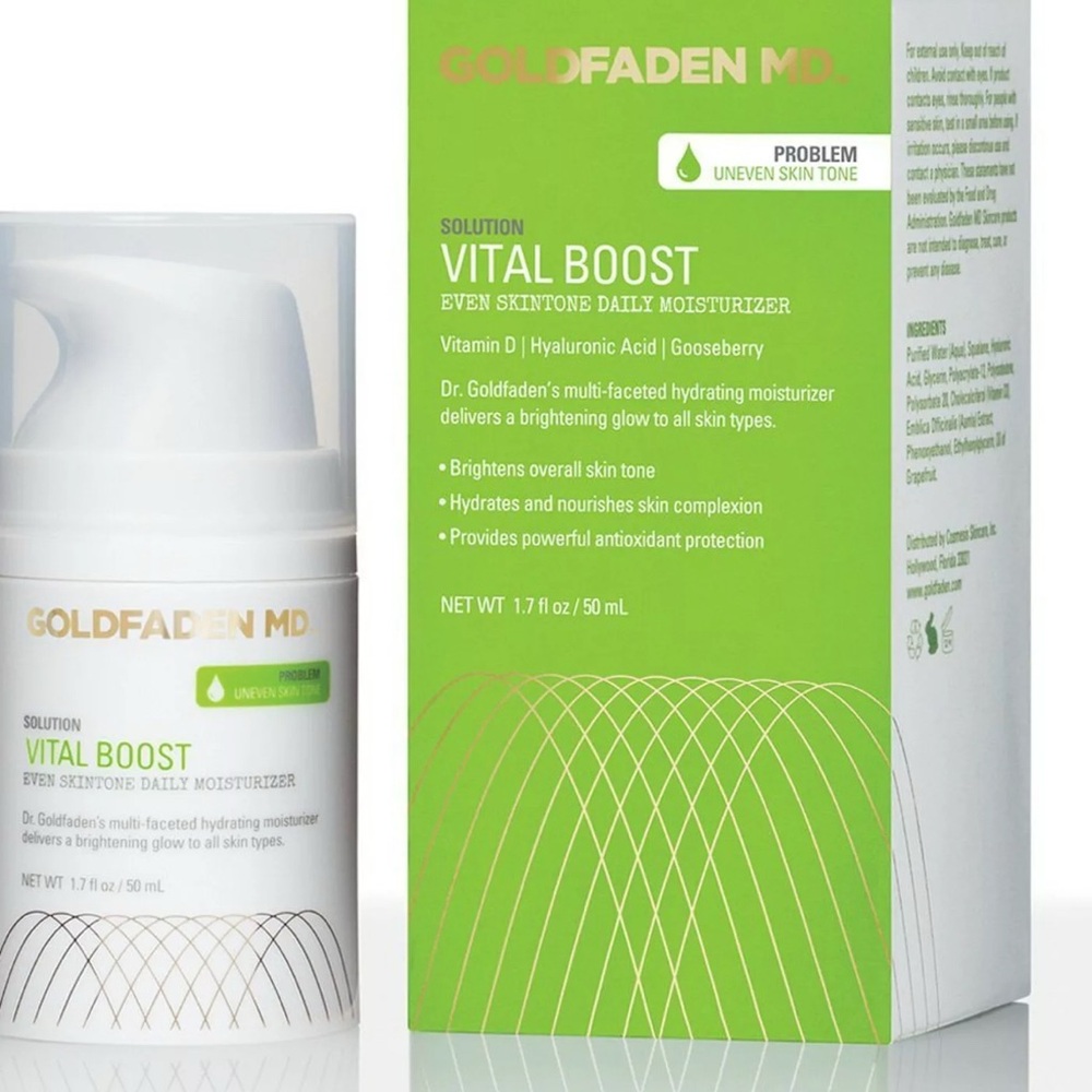 Goldfaden MD Vital Boost Moisturizer- skin Elasticity- AntiAging